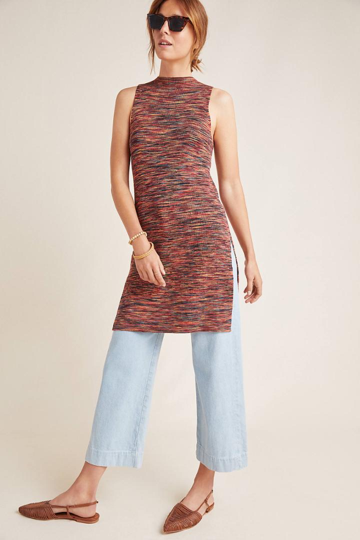 Anthropologie Tami Sleeveless Knit Tunic