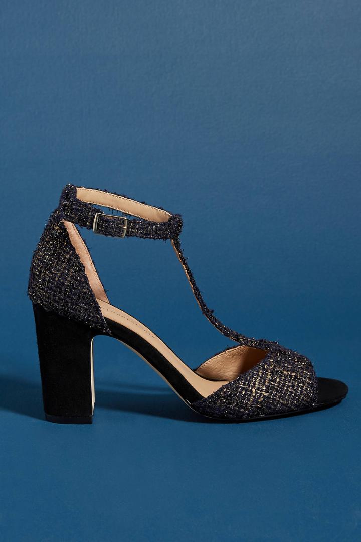 Anthropologie T-strap Heels