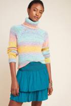 Dolan Left Coast Savannah Smocked Mini Skirt