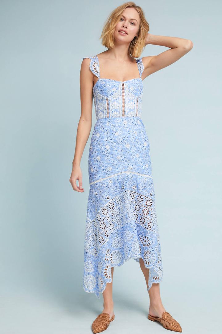Karina Grimaldi Ivy Corseted Dress