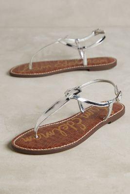Sam Edelman Gigi Sandals Soft Silver