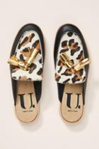 Udot Tasseled Leopard Slides