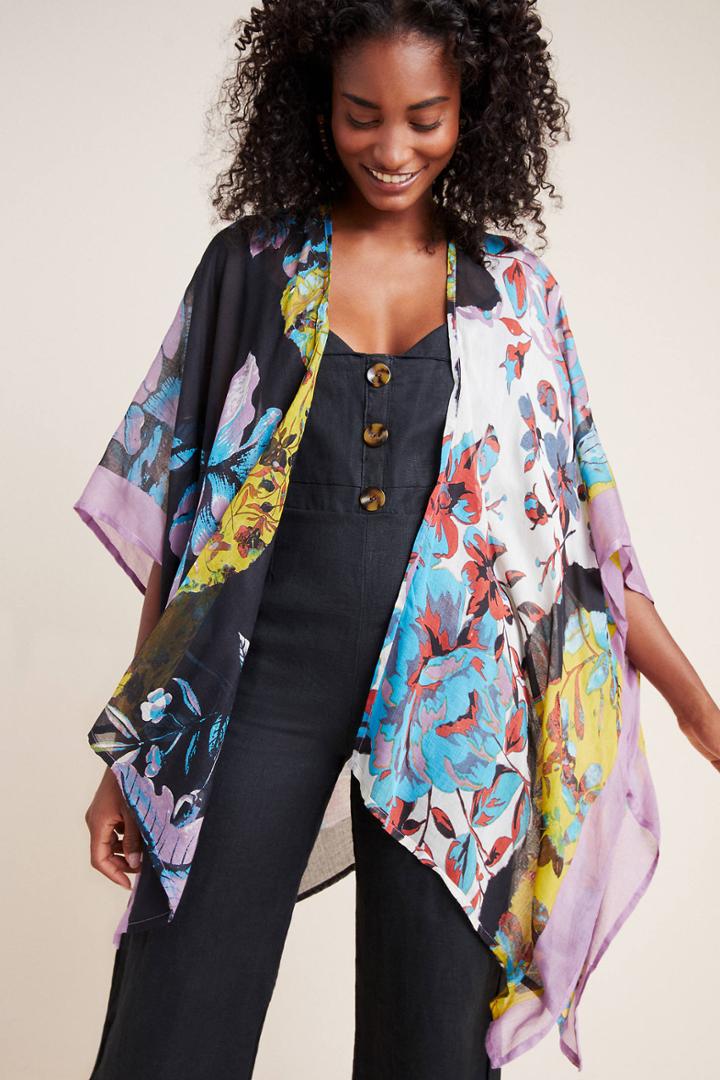 Elizabeth Gillett Maxine Floral Kimono