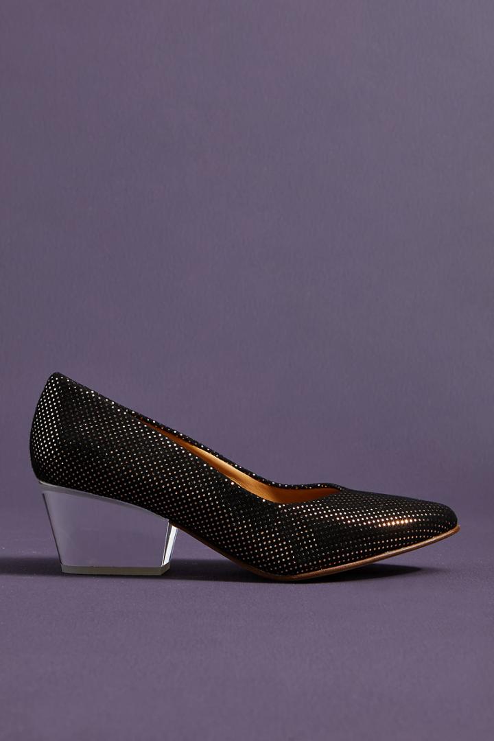 Emma Go Rose Lucite Heels
