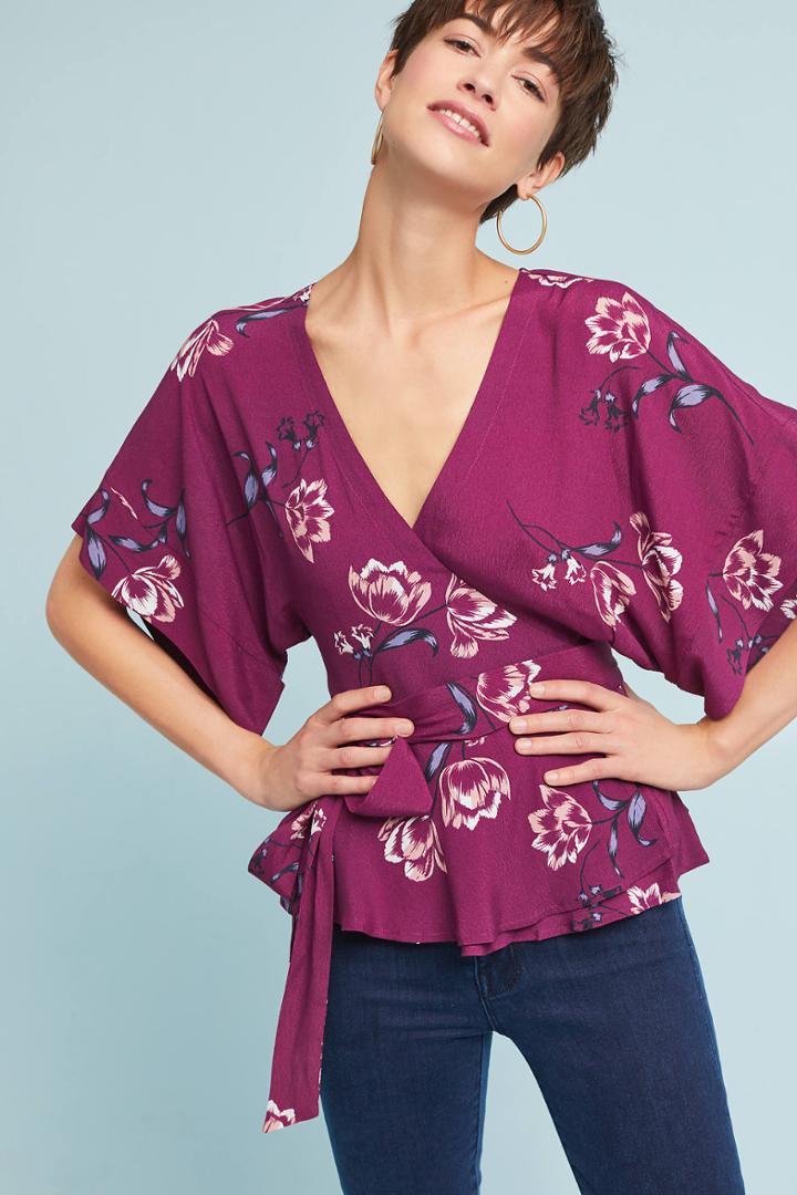 Yumi Kim Zola Wrap Blouse