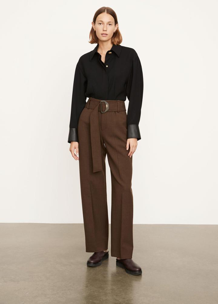 Vince Shaped Long Sleeve Button Down