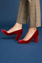 Sarto By Franco Sarto Aziza Velvet Heels