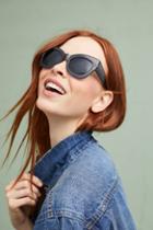 Anthropologie Wintour Cat-eye Sunglasses