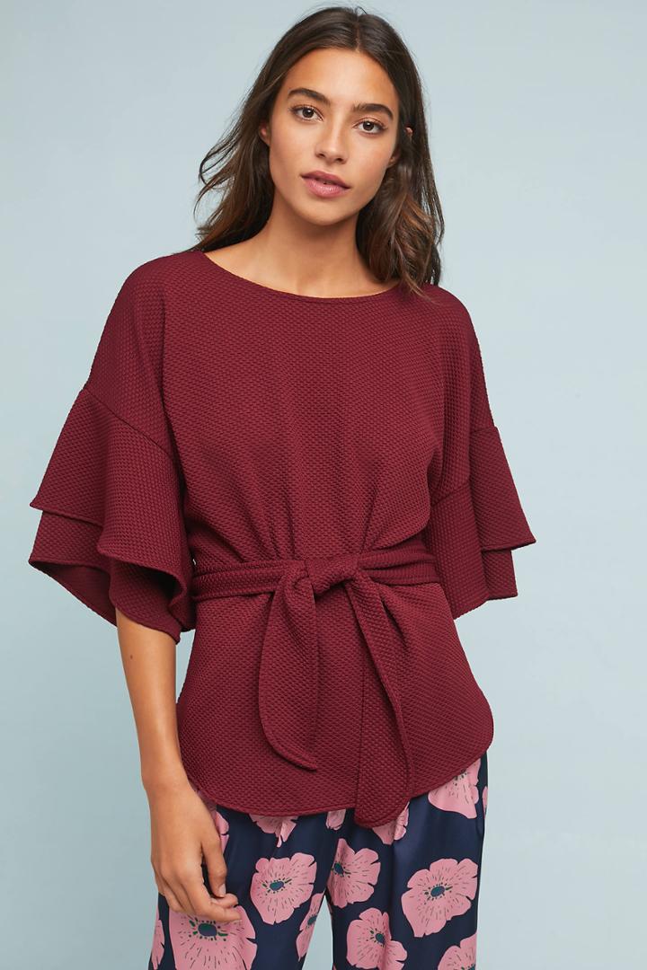 Eva Franco Laszlo Textured Top