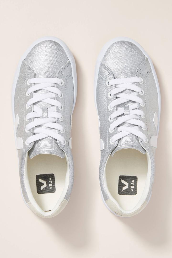 Veja Silver Low-top Sneakers