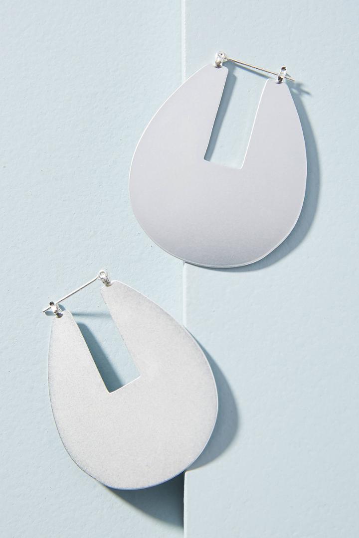 Anthropologie Charmed Cutout Drop Earrings