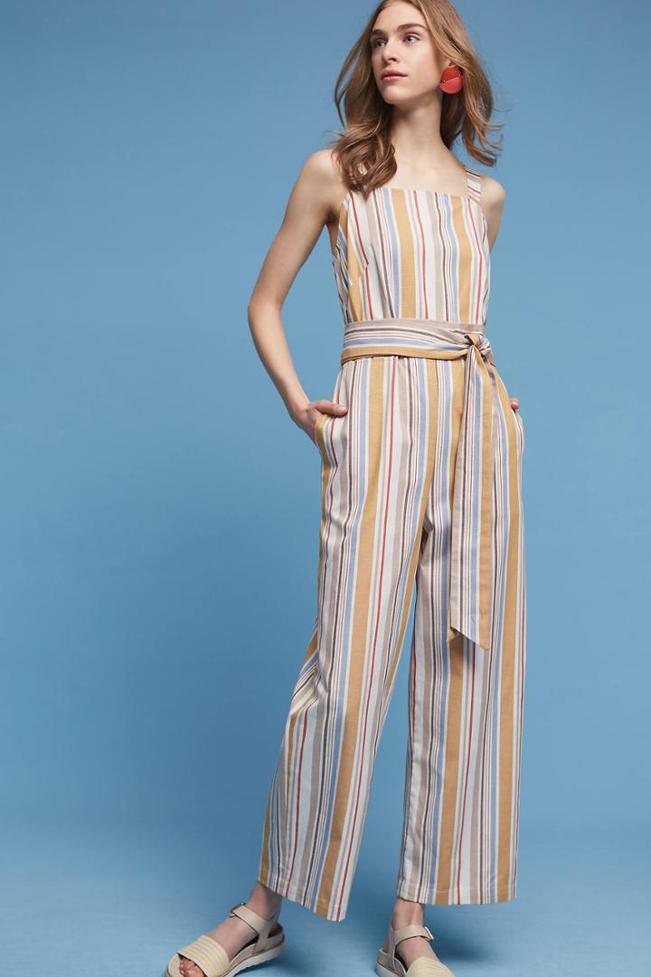 Liam Of York Mikal Striped Jumpsuit