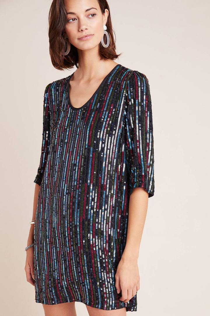 Velvet By Graham & Spencer Elisa Sequined Tunic