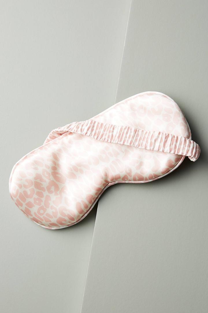 Slip Leopard Print Sleep Mask