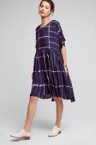 Norblack Norwhite Dyed Swing Dress