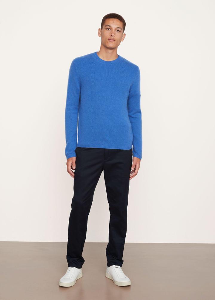 Vince Cashmere Long Sleeve Crew Neck Sweater