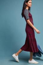 Cynthia Rowley Striped Midi Dress