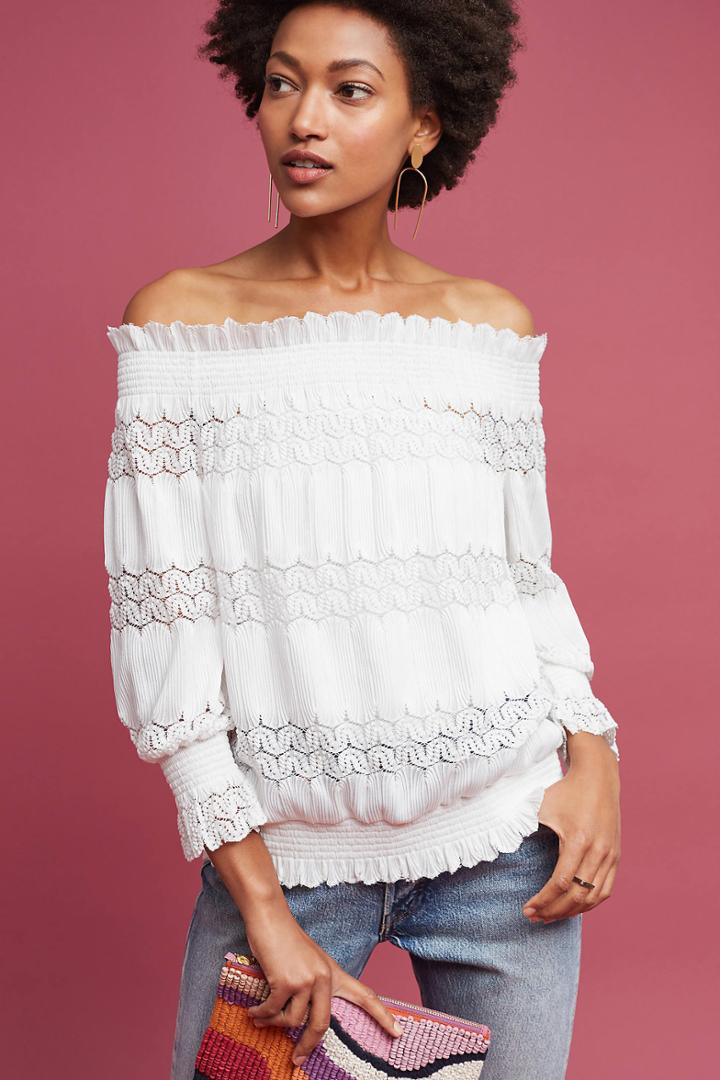 Deletta Riley Off-the-shoulder Top
