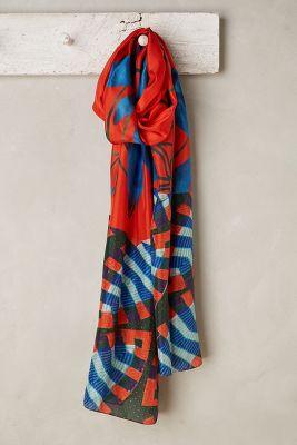 Maliparmi Pesce Silk Scarf