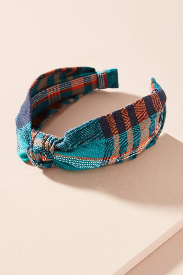 Anthropologie Fall Flannel Headband