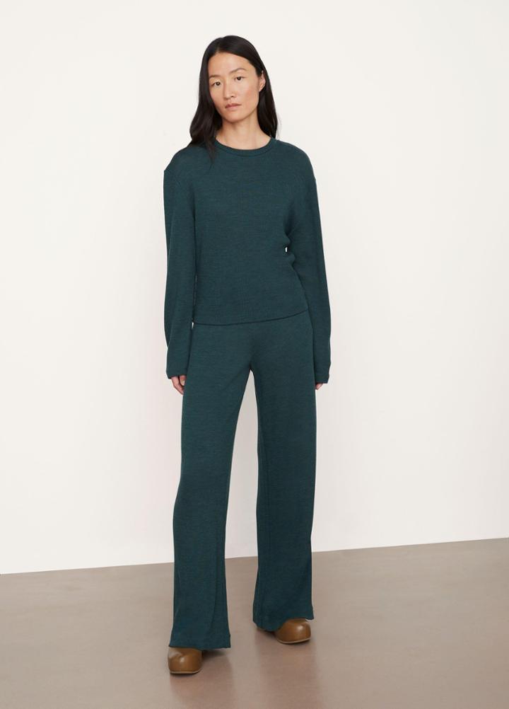 Vince Ribbed Wide Leg Pant