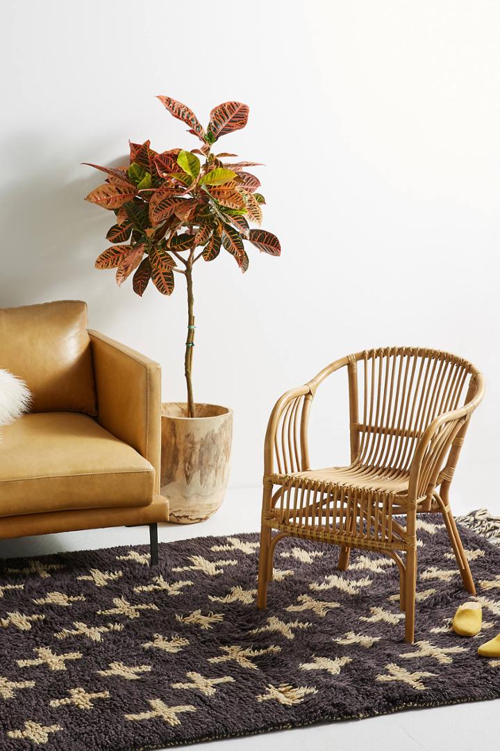 Anthropologie Pari Rattan Chair