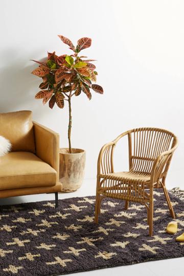 Anthropologie Pari Rattan Chair