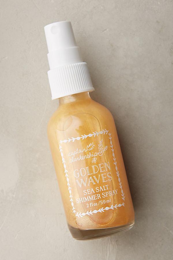 Captain Blankenship Golden Waves Sea Salt Shimmer Spray