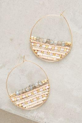 Anthropologie Aria Hoops