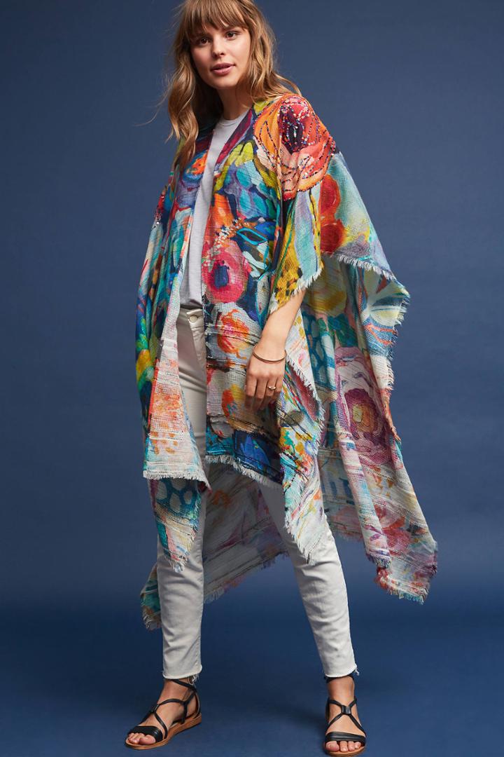 Anthropologie Sprightly Kimono