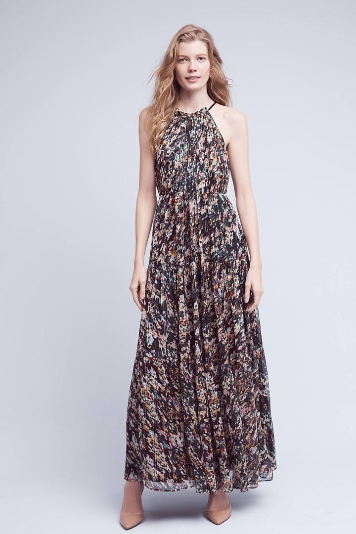 Ranna Gill Larina Ruffled Maxi Dress