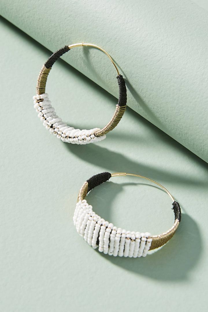 Anthropologie Newcastle Hoop Earrings