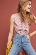 Blue Tassel Ophelia Sleeveless Blouse