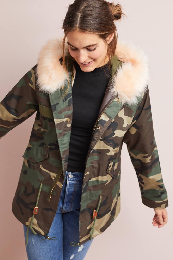 Ava & Kris Amanda Camo Parka