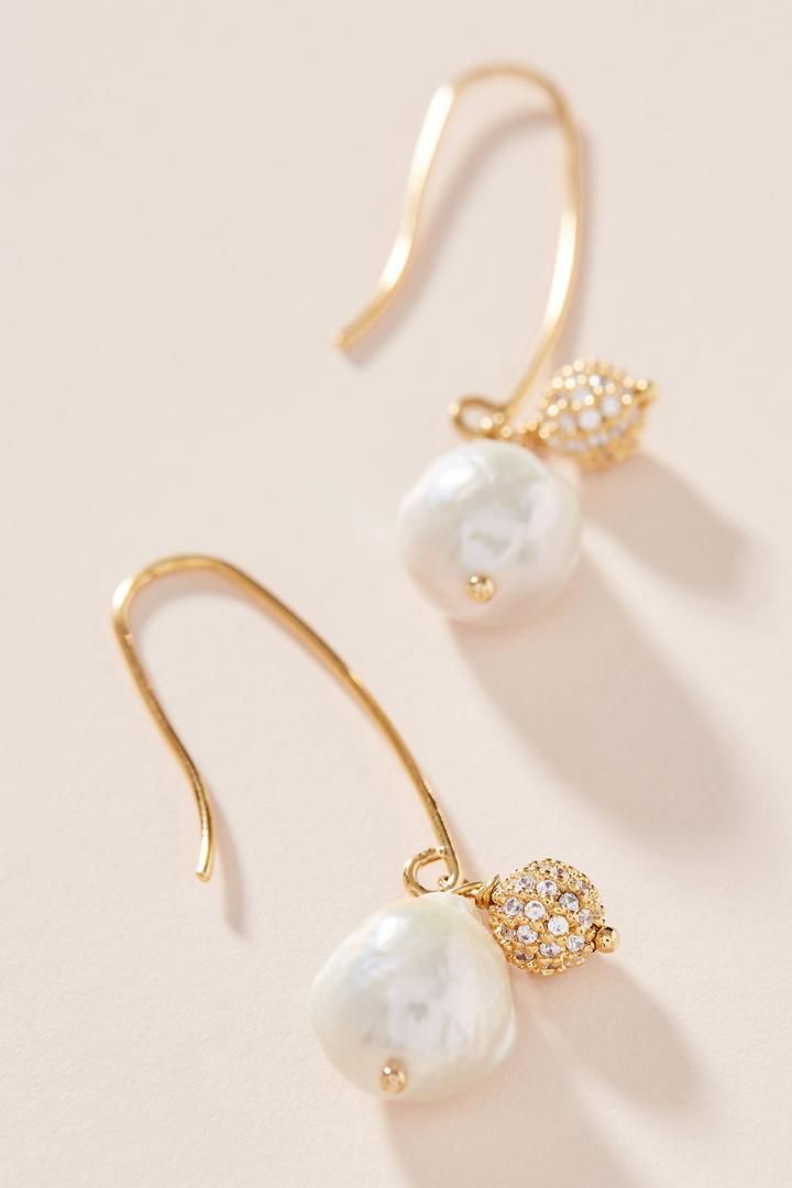 Anthropologie Lorna Pearl Drop Earrings