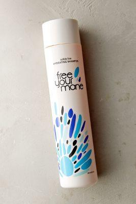 Free Your Mane Hydrating Shampoo Blue Motif