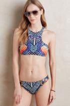 Mara Hoffman Peacock Hipsters Green Motif