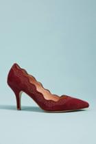 Anthropologie Scalloped Heels