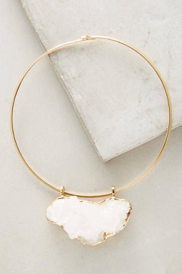 Dani Barbe Quartz Pendant Choker