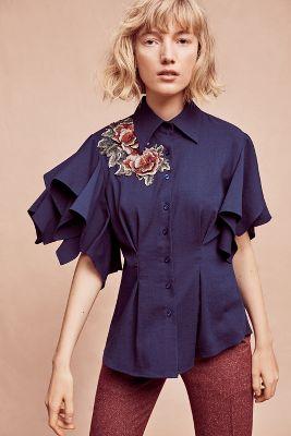 Mynah Designs Zinnia Buttondown