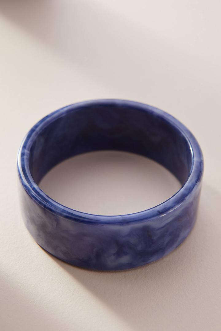 Anthropologie Robin Wide Resin Bracelet