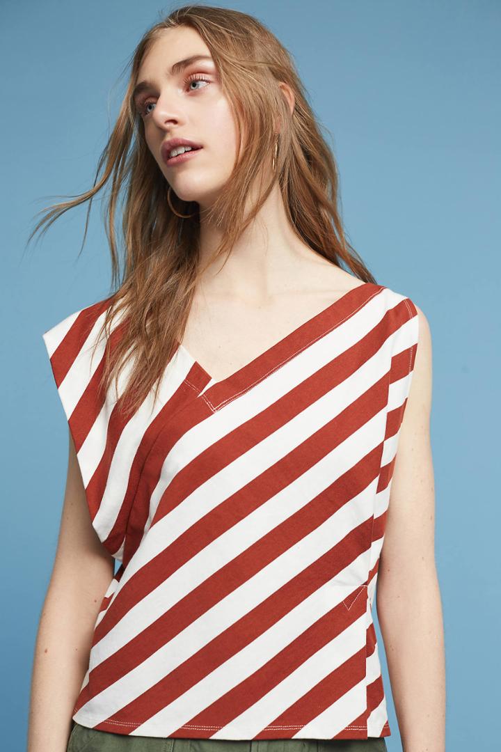 Anthropologie Dulcina Asymmetrical Top