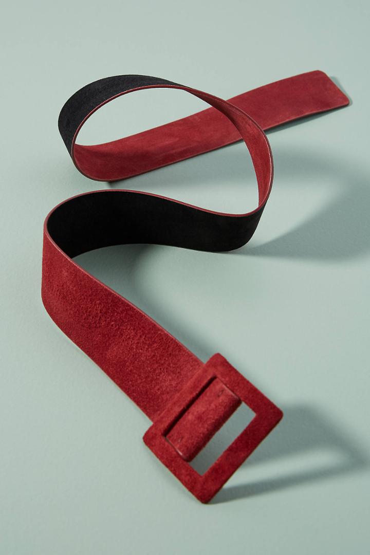 Deborah Drattell Reversible Burgundy Violetta Belt