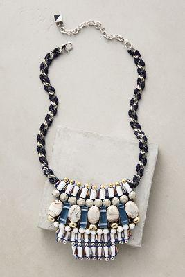 Nocturne Aconite Bib Necklace