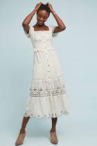 Rahi Cali Frances Embroidered Buttondown Dress
