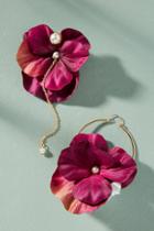 Anton Heunis Floral Arrangement Asymmetrical Drop Earrings