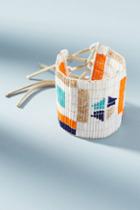Sidai Designs Multicolored Geo Cuff Bracelet