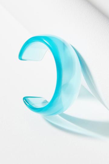 Zenzii Petite Lucite Cuff Bracelet