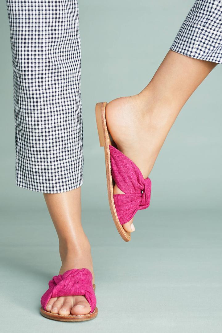 Soludos Knotted Slide Sandals