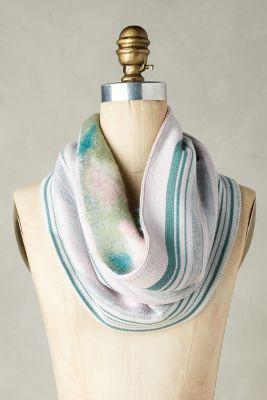 Anthropologie Mixed Print Cowl